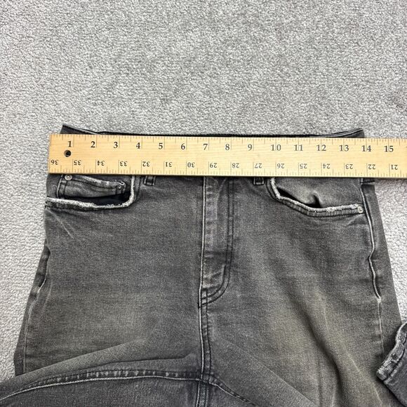 BDG Urban Outfitters Slim Straight Denim jeans Womens 28 Faded Black High Rise - Picture 9 of 16